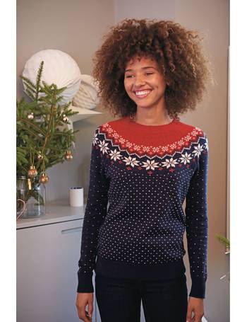 fat face fair isle jumper womens