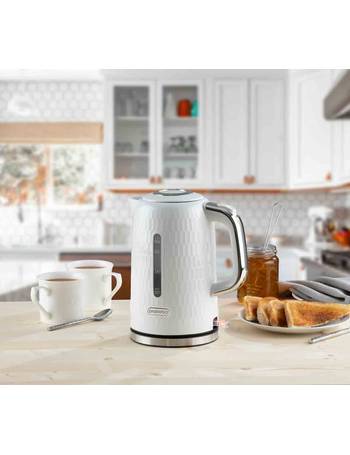 1.7L Honeycomb Kettle White from Robert Dyas