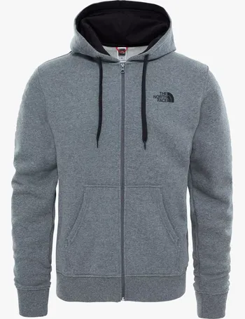 north face men's full zip sweater