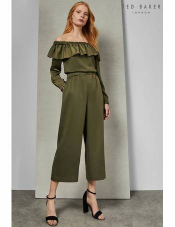 ted baker green jumpsuit