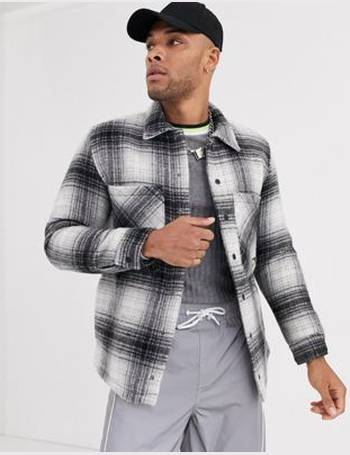 flannel jacket bershka