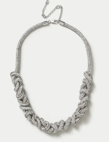 Marks and spencer hot sale silver necklace