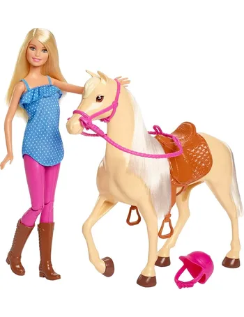 barbie hug and horse