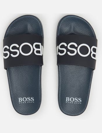 Boys hugo boss discount sliders