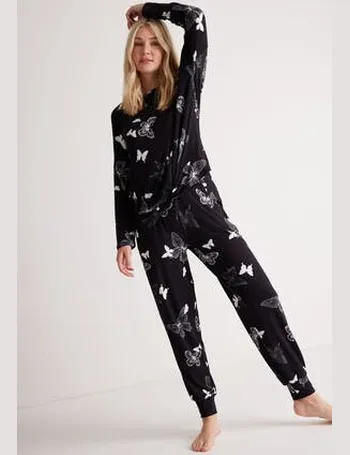 Womens Black Pyjamas