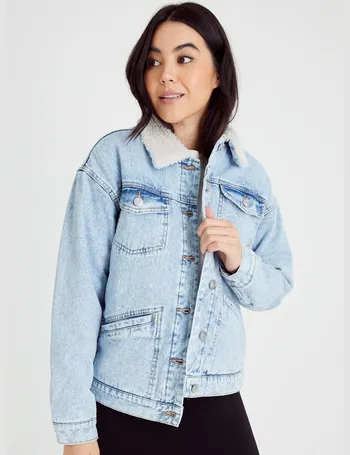 Tu pink best sale denim jacket