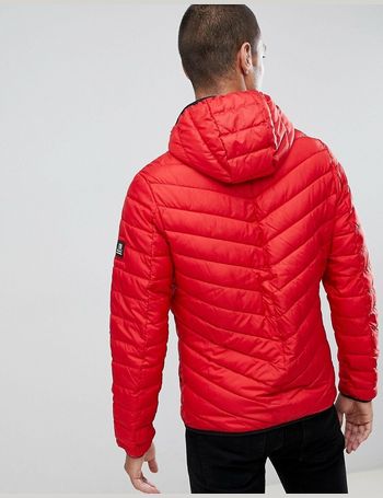 tom tailor puffer jacket with hood