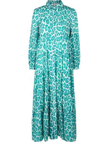 Dvf kiara hot sale cotton maxi dress