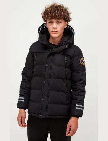 Next boys cheap black coat