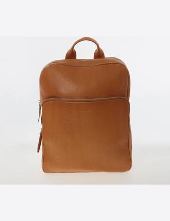 Dessert Sand Leather Backpack from TK Maxx