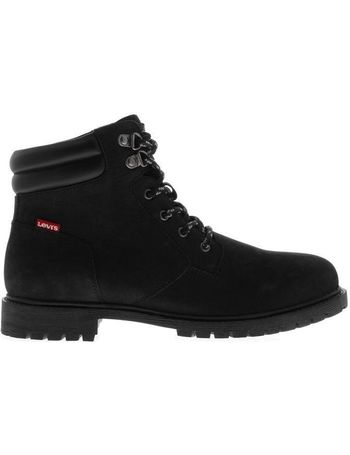 levis owens waterproof hiker boot in black