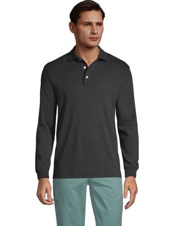 lands end mens long sleeve polo