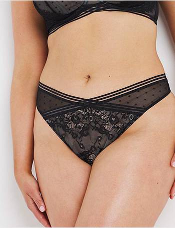 Shop Figleaves Women's Black Knickers up to 75% Off