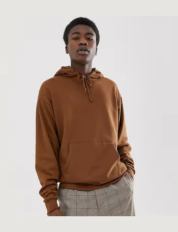 collusion hoodie brown