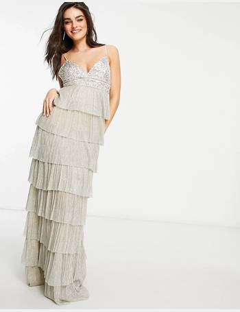 Forever unique clearance tiered maxi dress