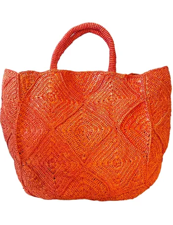 Jc Jumbo & Mini Ruby Limon Medallion Reversible Tote Bag