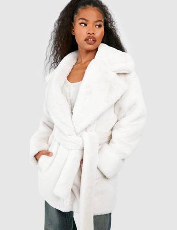 Shop Boohoo Faux Fur Coats for Women up to 80% Off