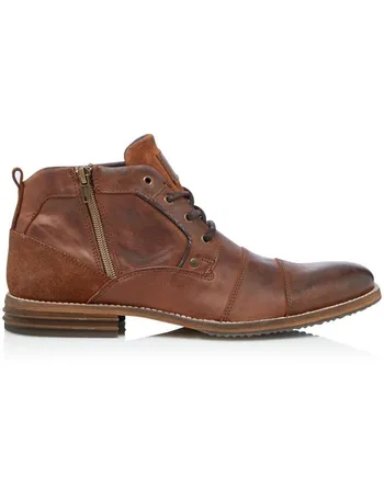 dune mens zip boots