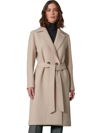 Ladies Wool Blend Checked Coat - House of Bruar