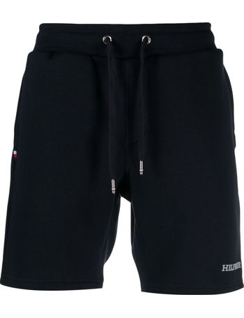 Tommy hilfiger authentic sweat shorts side logo taping in online grey marl