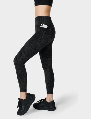 Sweaty Betty Power 7/8 Perforated Gym Leggings, Black