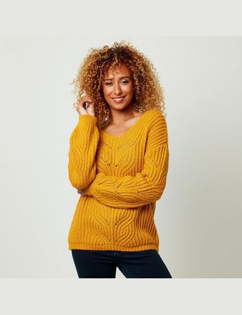 mustard jumper womens