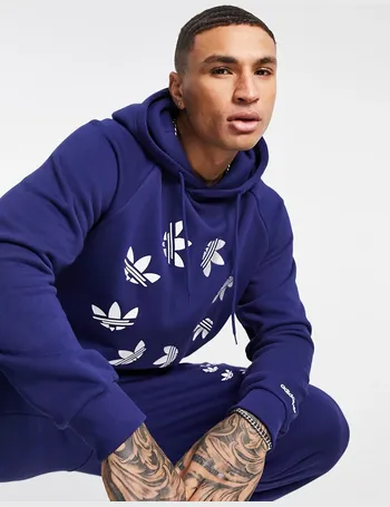 adidas originals navy hoodie