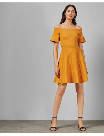 Shop Ted Baker Women s Bardot Skater Dresses up to 75 Off