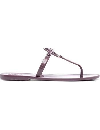 Tory Burch thong-strap Leather Flip Flops - Farfetch