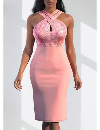 Rotita 2024 pink dresses