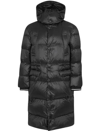 armani long padded coat