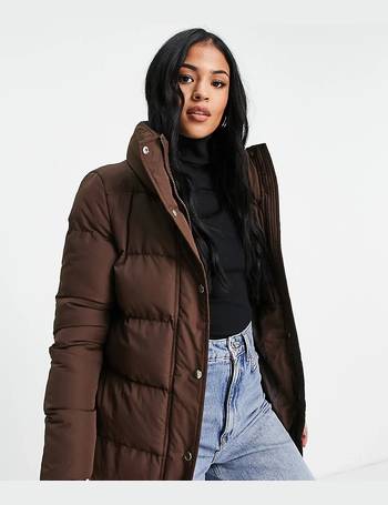 Shop Brave Soul Women's Brown Puffer Jackets up to 65% Off