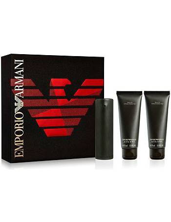 emporio armani he eau de toilette gift set for him