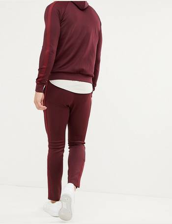 gym king wine tracksuit