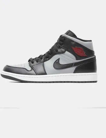 jordan 1 mid smoke grey footasylum