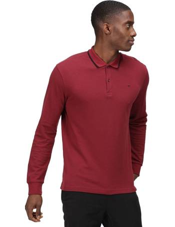 debenhams mens long sleeve polo shirts