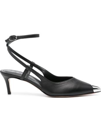 Tory Burch Triangle pointed-toe Slingback Shoes - Farfetch