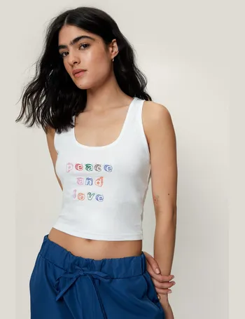 Shop NASTY GAL Women's White Vest Tops up to 90% Off