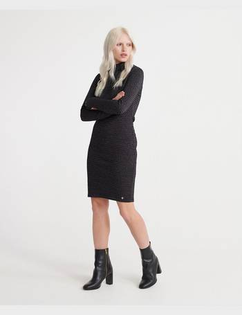 superdry aria bodycon dress