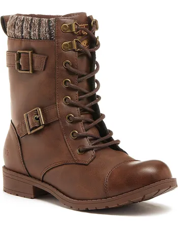 Trumble heirloom brown outlet biker boot