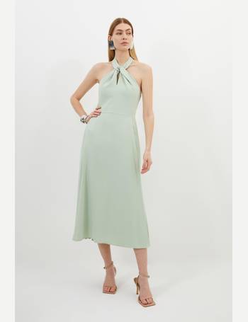 Petite Soft Tailored Color Block Dress | Karen Millen