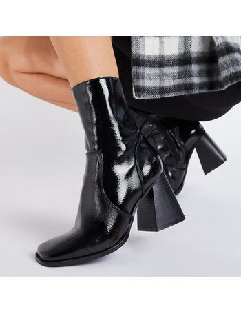 black patent boots debenhams