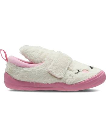 clarks girls slippers