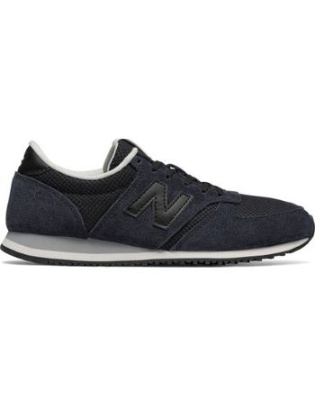 new balance 420 black & pink trainers