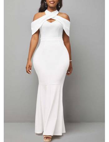 Rotita white hotsell maxi dress