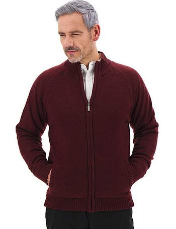 premier man zip cardigans