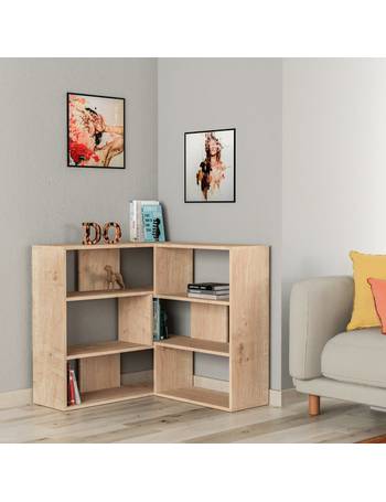 Zipcode Design Wood Bookcases, Zipcode Design Corner Bookcase