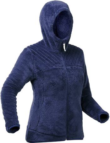 Women's Snow Hiking Hybrid Warm Fleece Jacket SH900 X-Warm - Decathlon