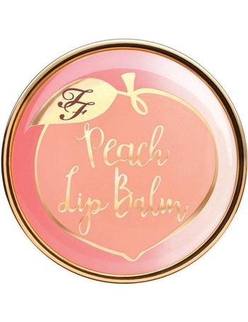 too faced peach lip balm