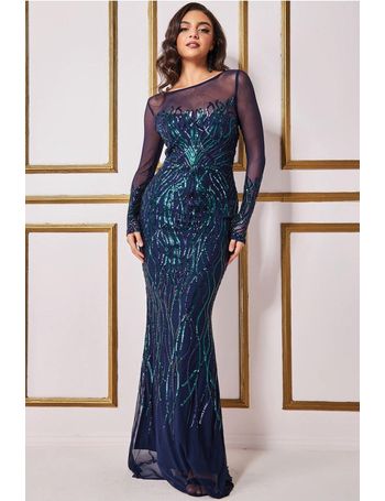 Debenhams long evening store dress